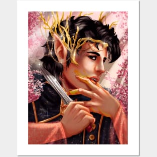 The cruel prince Cardan Posters and Art